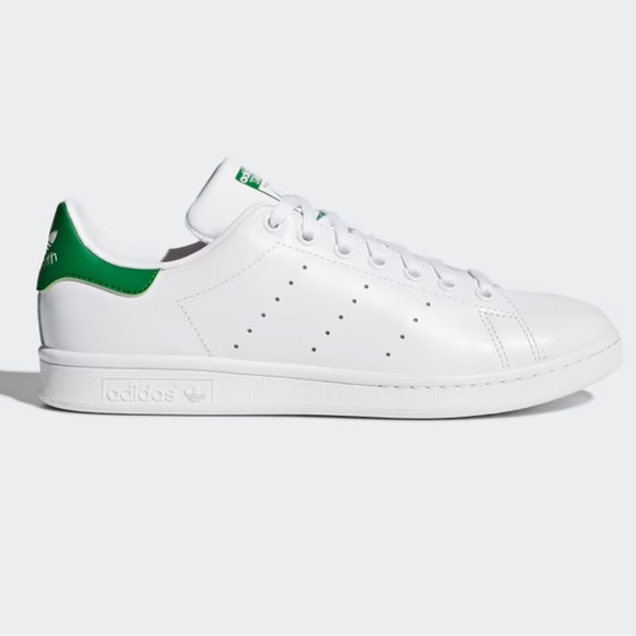 Ultimate Classic Original Cloud White/Green Stan Smith Adidas Shoes Sneakers 8.5 - Picture 8 of 9